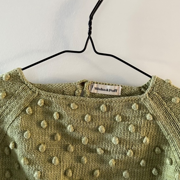 Misha & Puff kids cotton popcorn sweater - Picture 2 of 2